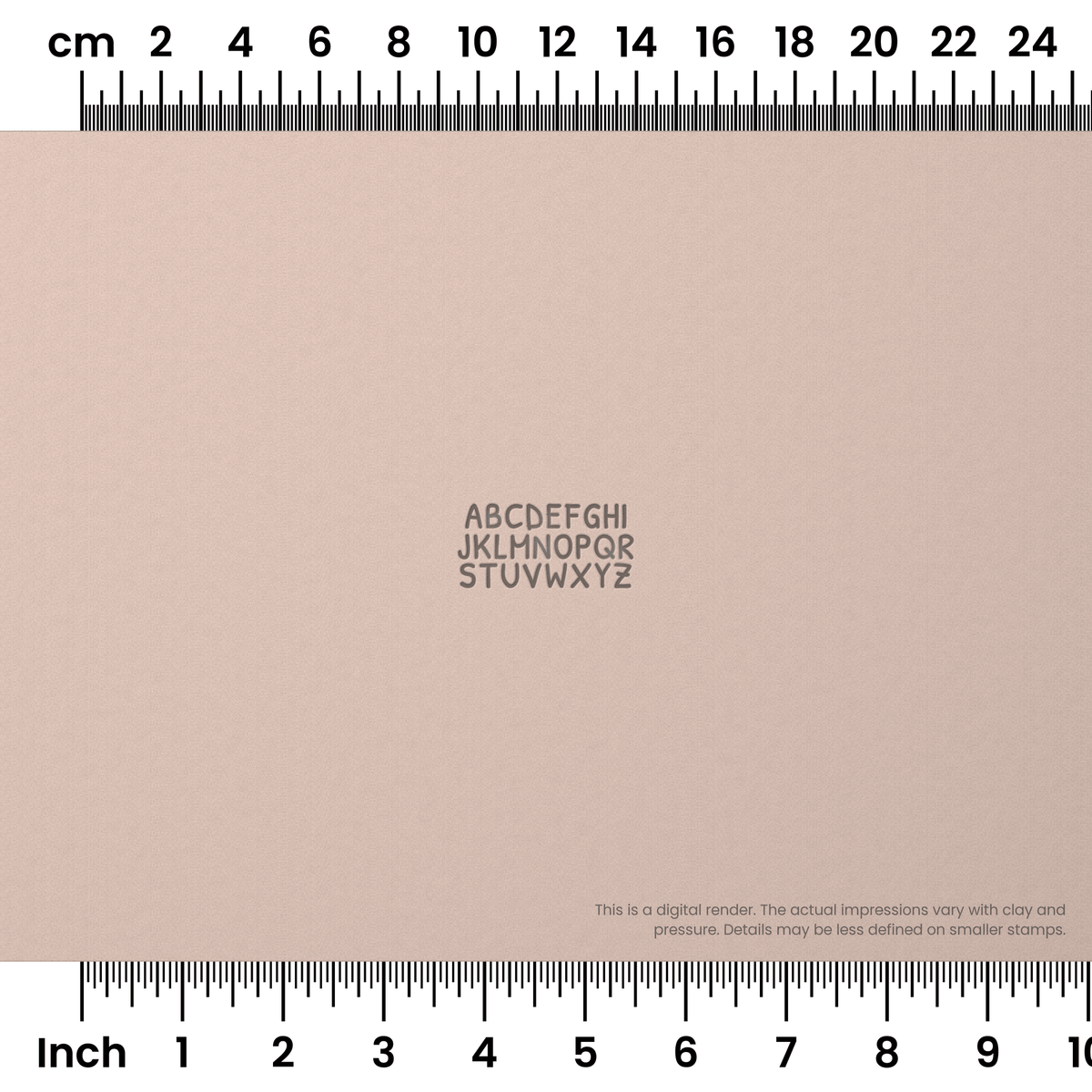 Patrick Hand | All Caps | Alphabet Stamp Sets