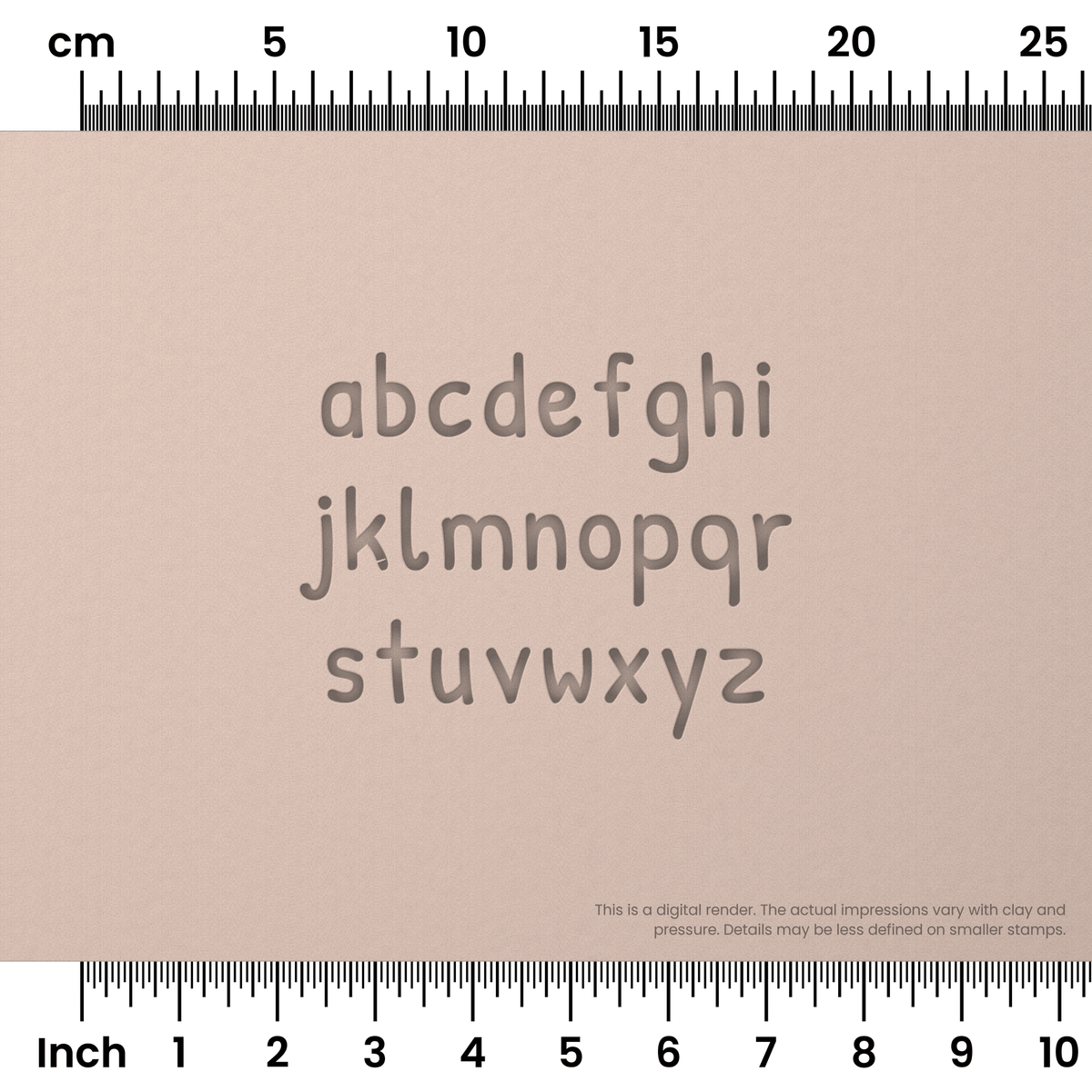 Patrick Hand | Lowercase | Alphabet Stamp Sets