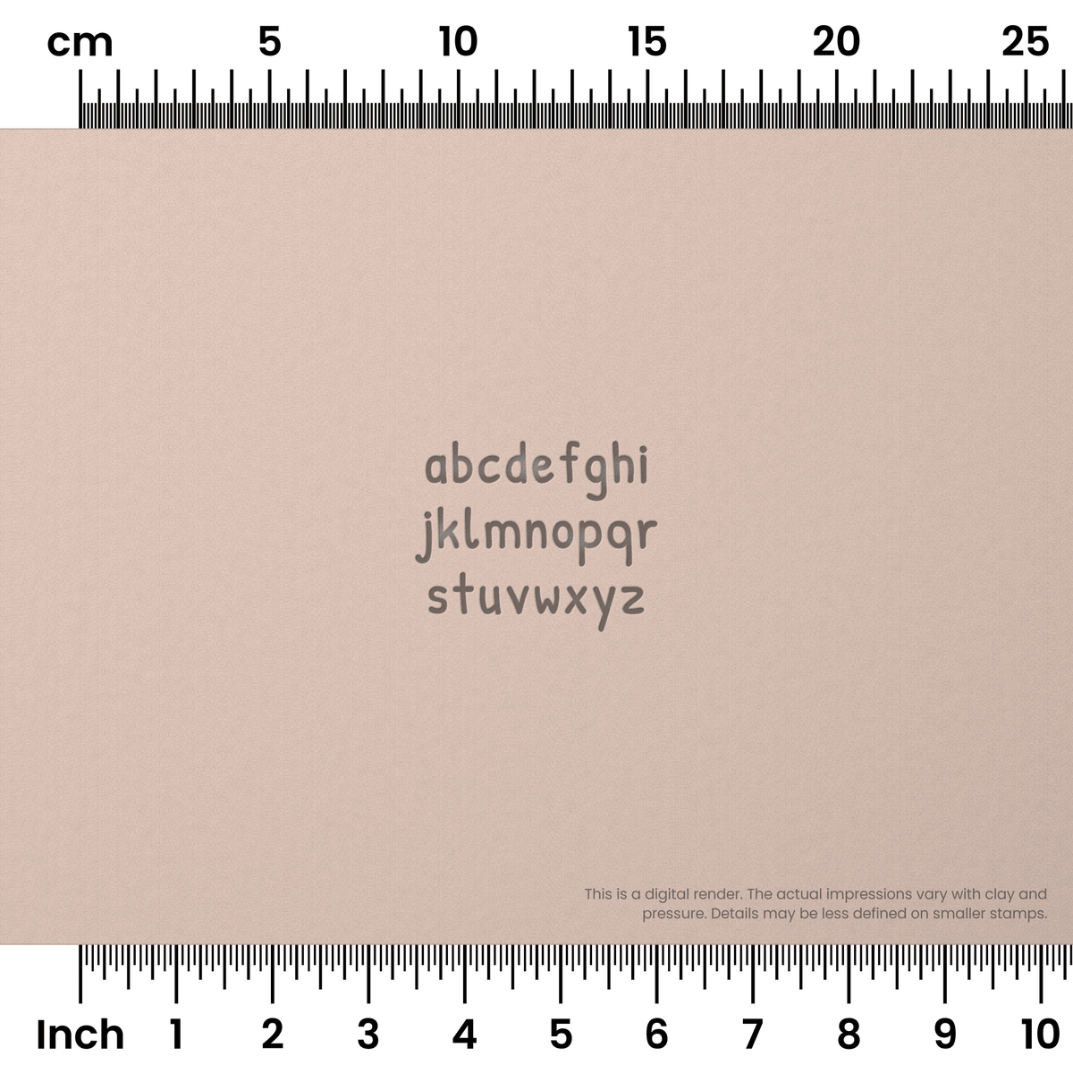 Patrick Hand | Lowercase | Alphabet Stamp Sets