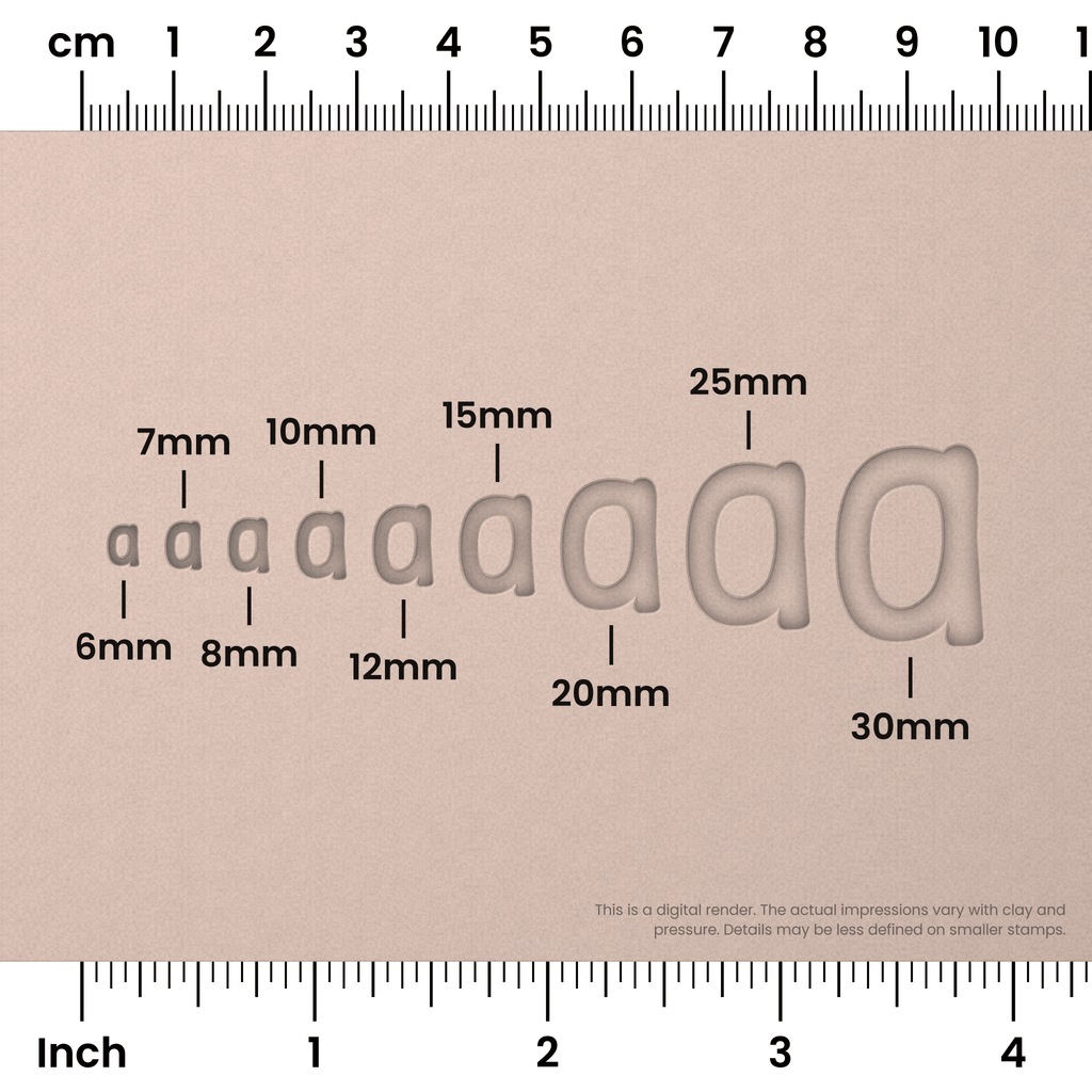 Patrick Hand | Lowercase | Alphabet Stamp Sets