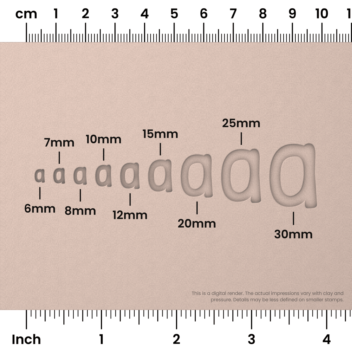 Patrick Hand | Lowercase | Alphabet Stamp Sets