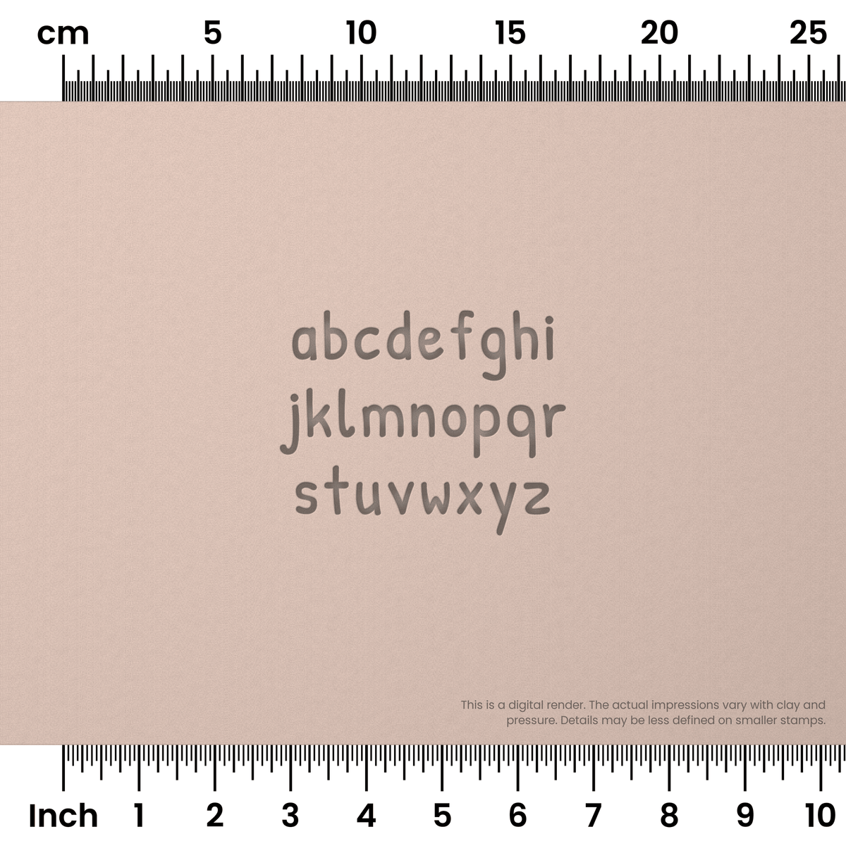 Patrick Hand | Lowercase | Alphabet Stamp Sets