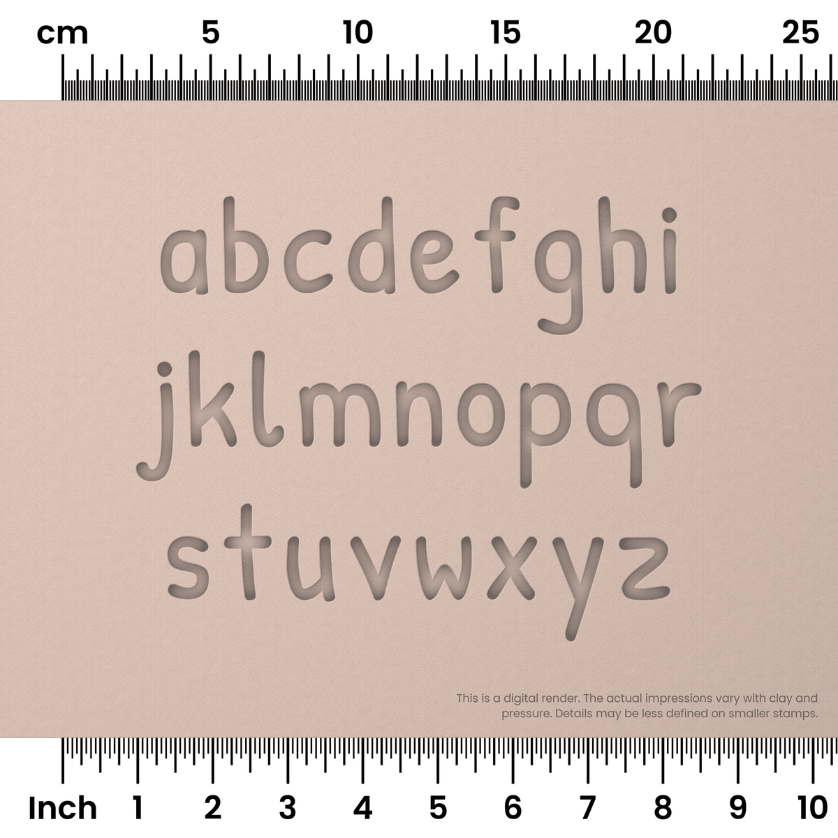 Patrick Hand | Lowercase | Alphabet Stamp Sets