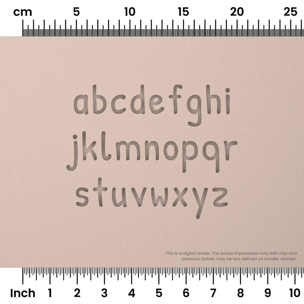 Patrick Hand | Lowercase | Alphabet Stamp Sets
