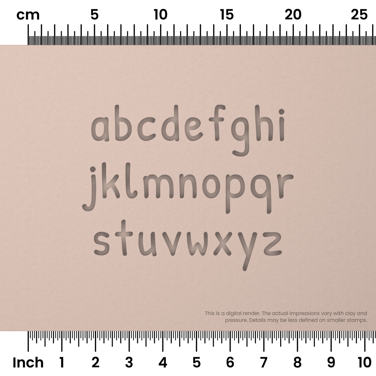 Patrick Hand | Lowercase | Alphabet Stamp Sets
