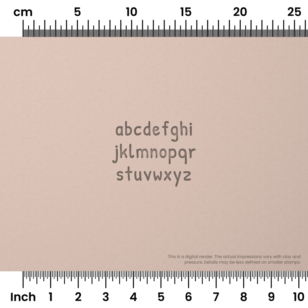 Patrick Hand | Lowercase | Alphabet Stamp Sets