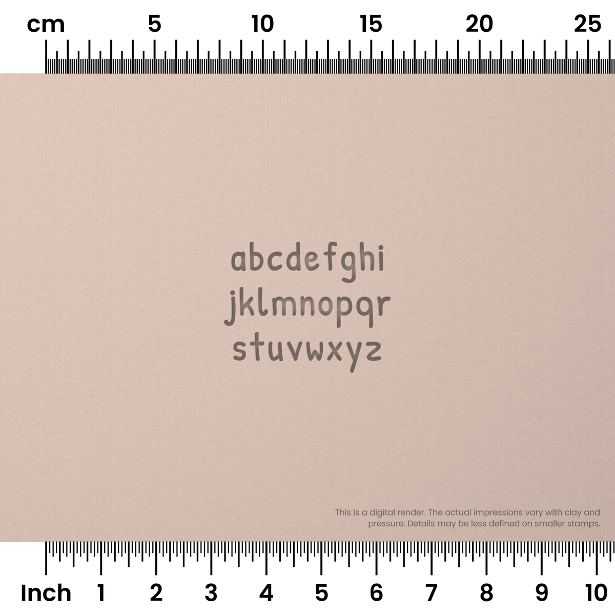 Patrick Hand | Lowercase | Alphabet Stamp Sets