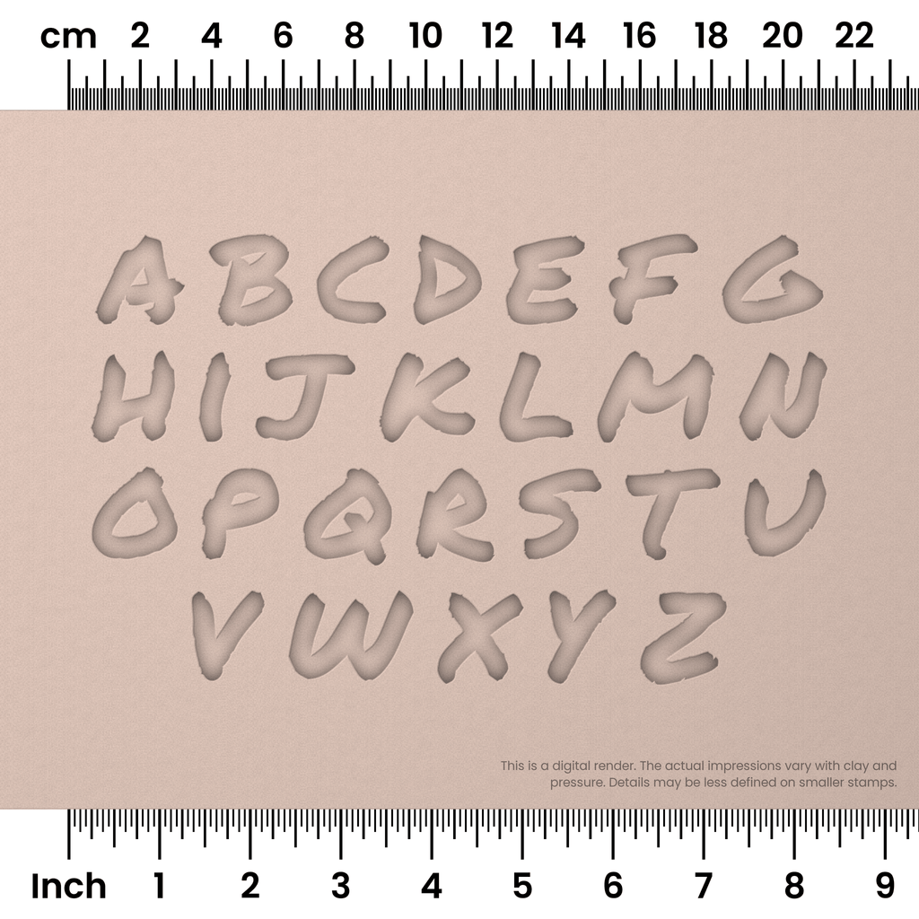 Permanent Marker | Lowercase | Alphabet Stamp Sets