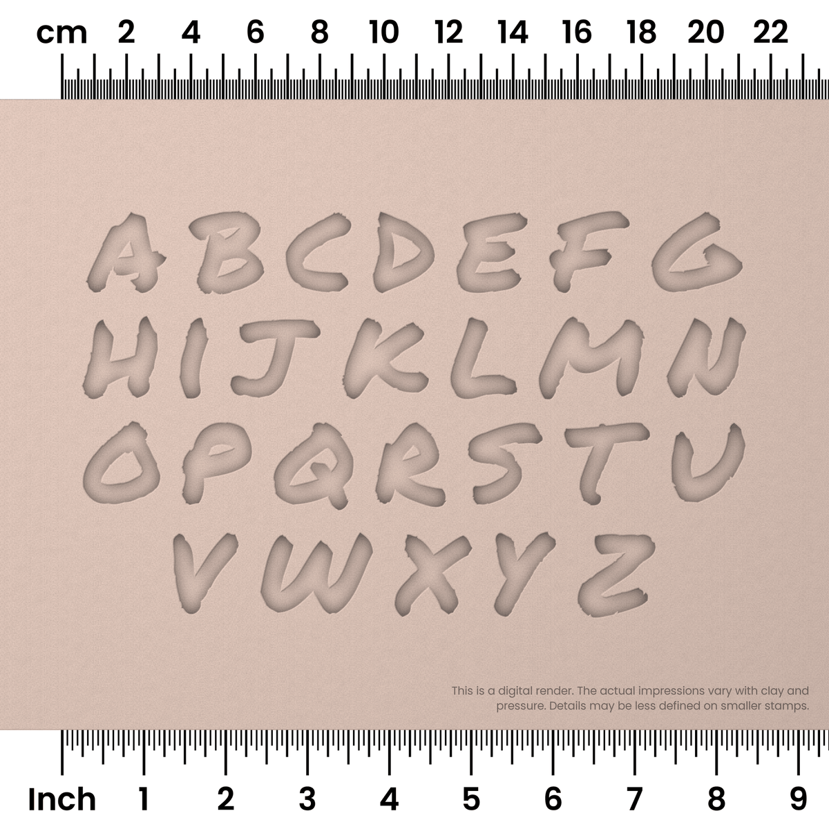 Permanent Marker | Lowercase | Alphabet Stamp Sets