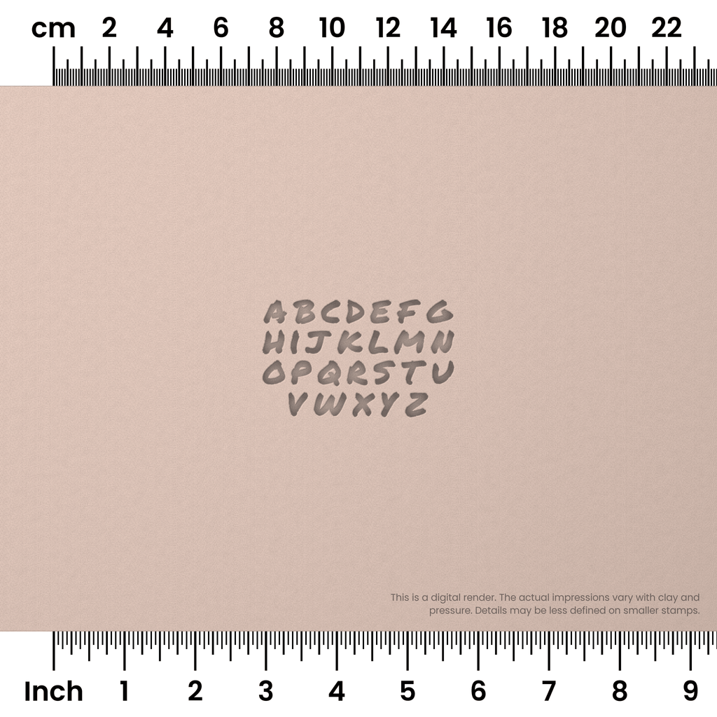 Permanent Marker | Lowercase | Alphabet Stamp Sets
