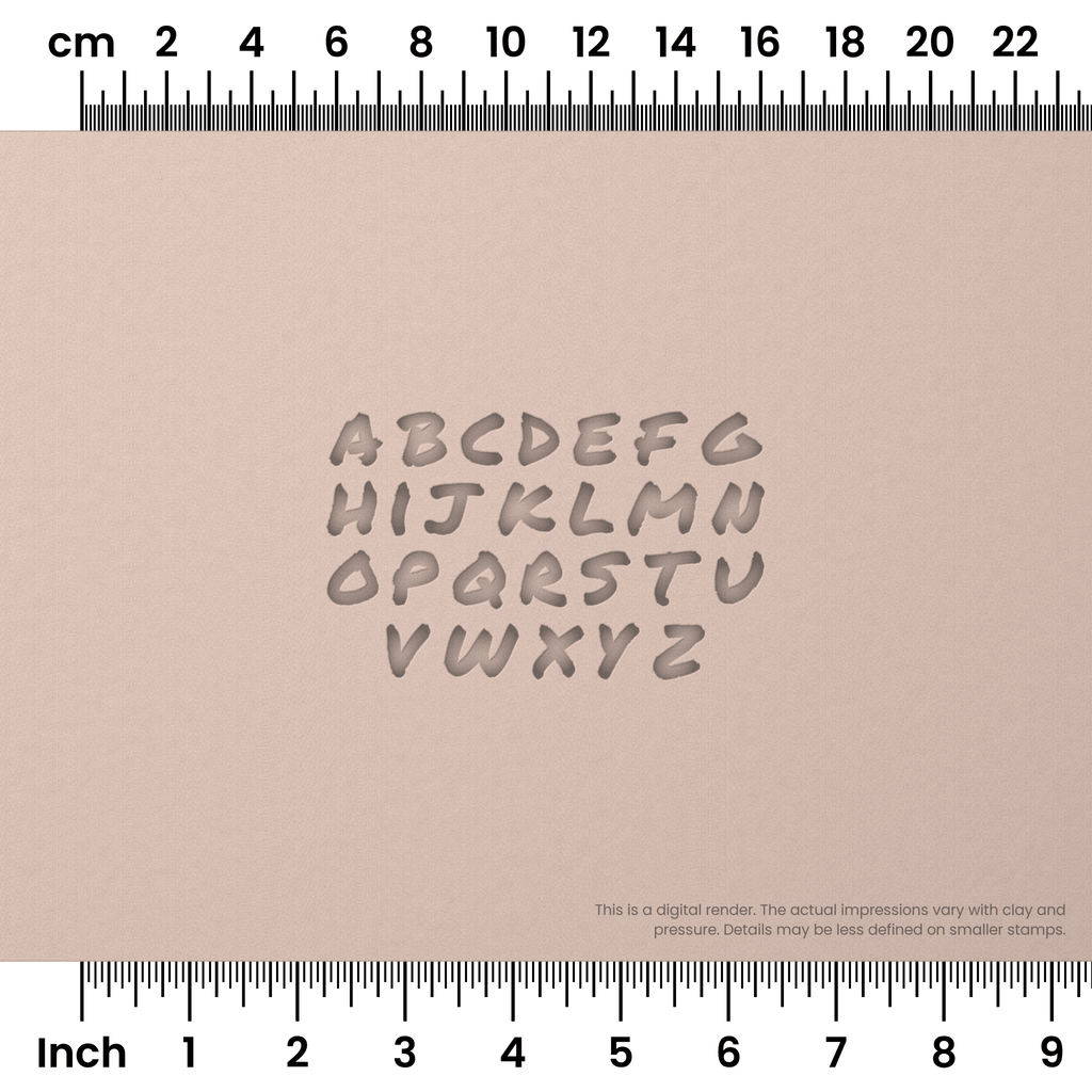 Permanent Marker | Lowercase | Alphabet Stamp Sets