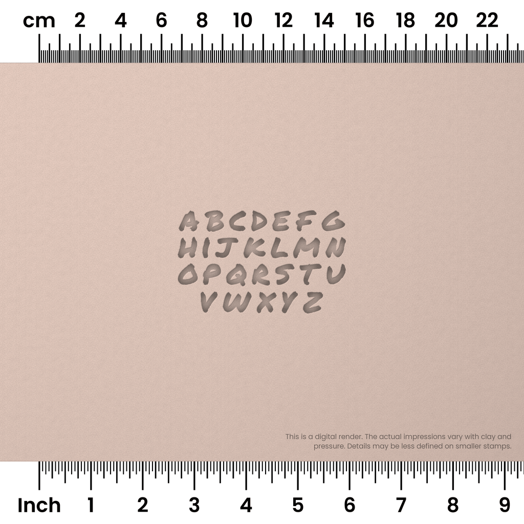 Permanent Marker | Lowercase | Alphabet Stamp Sets