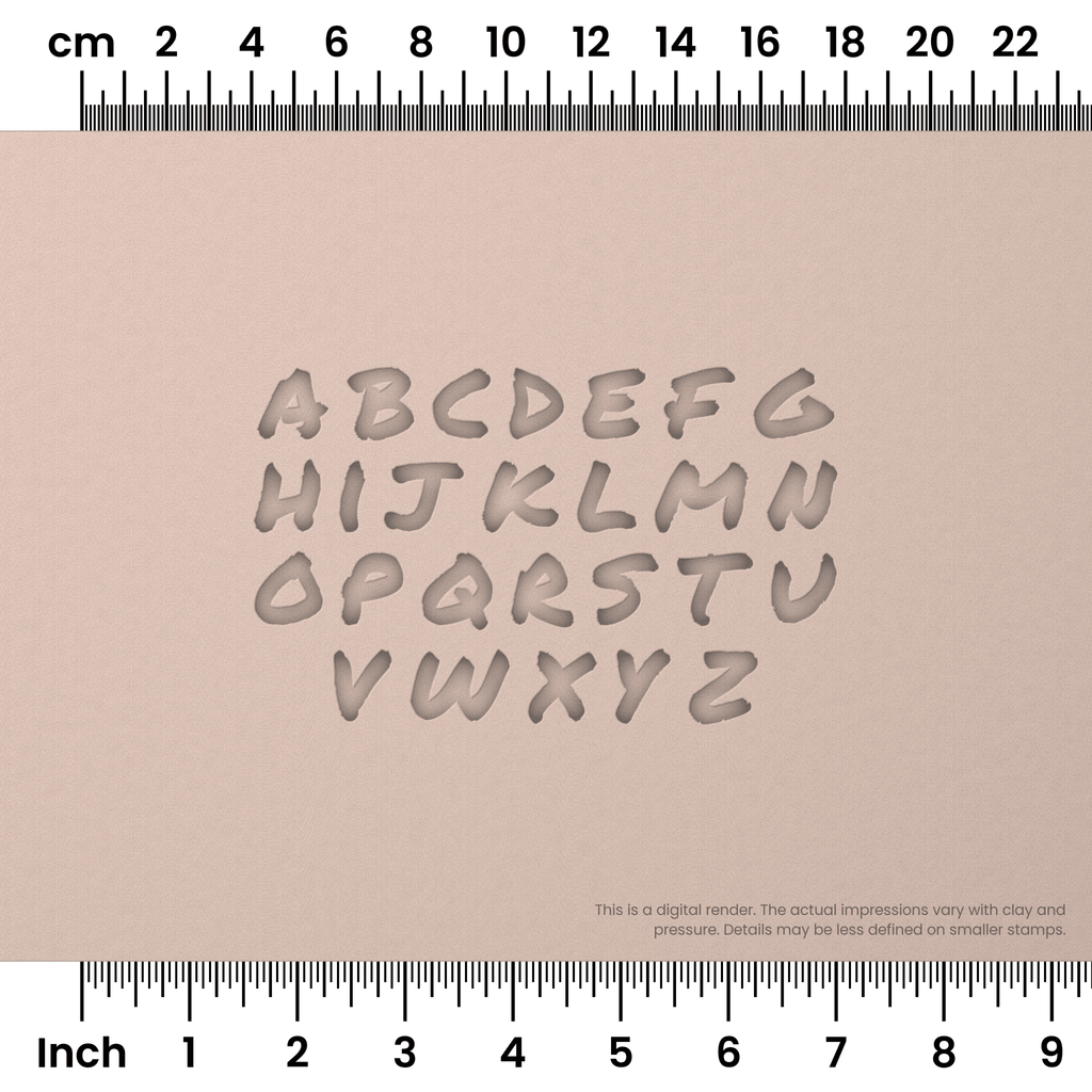 Permanent Marker | Lowercase | Alphabet Stamp Sets
