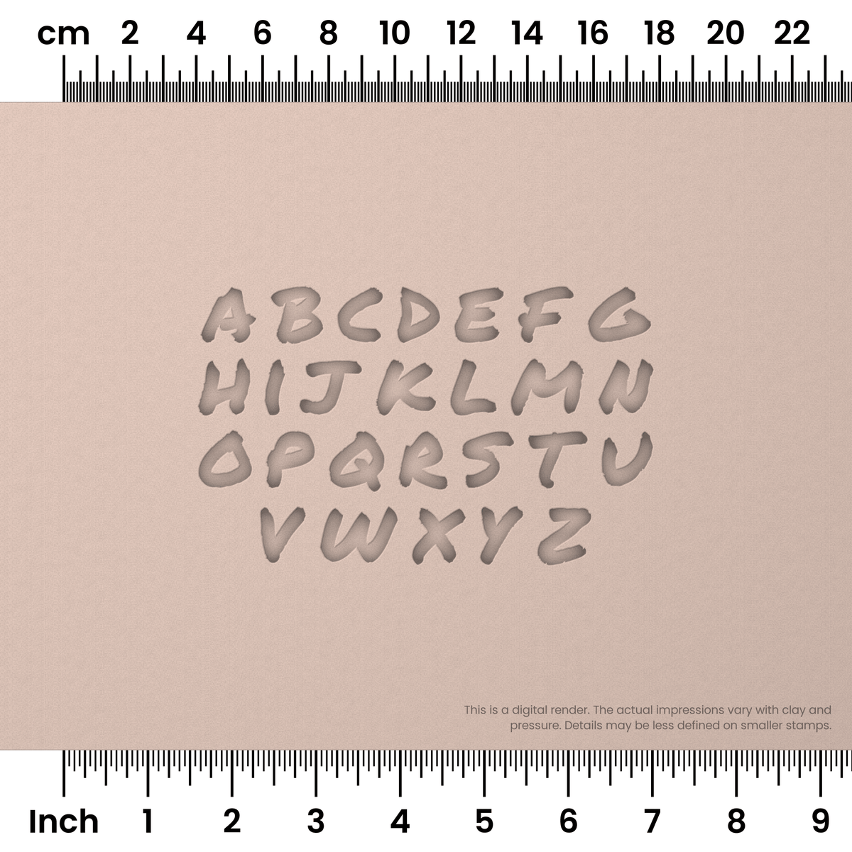 Permanent Marker | Lowercase | Alphabet Stamp Sets