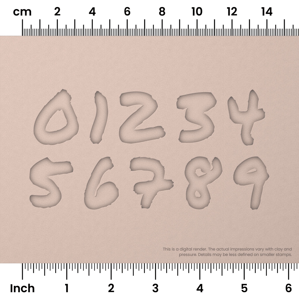 Permanent Marker | Number Stamp Sets