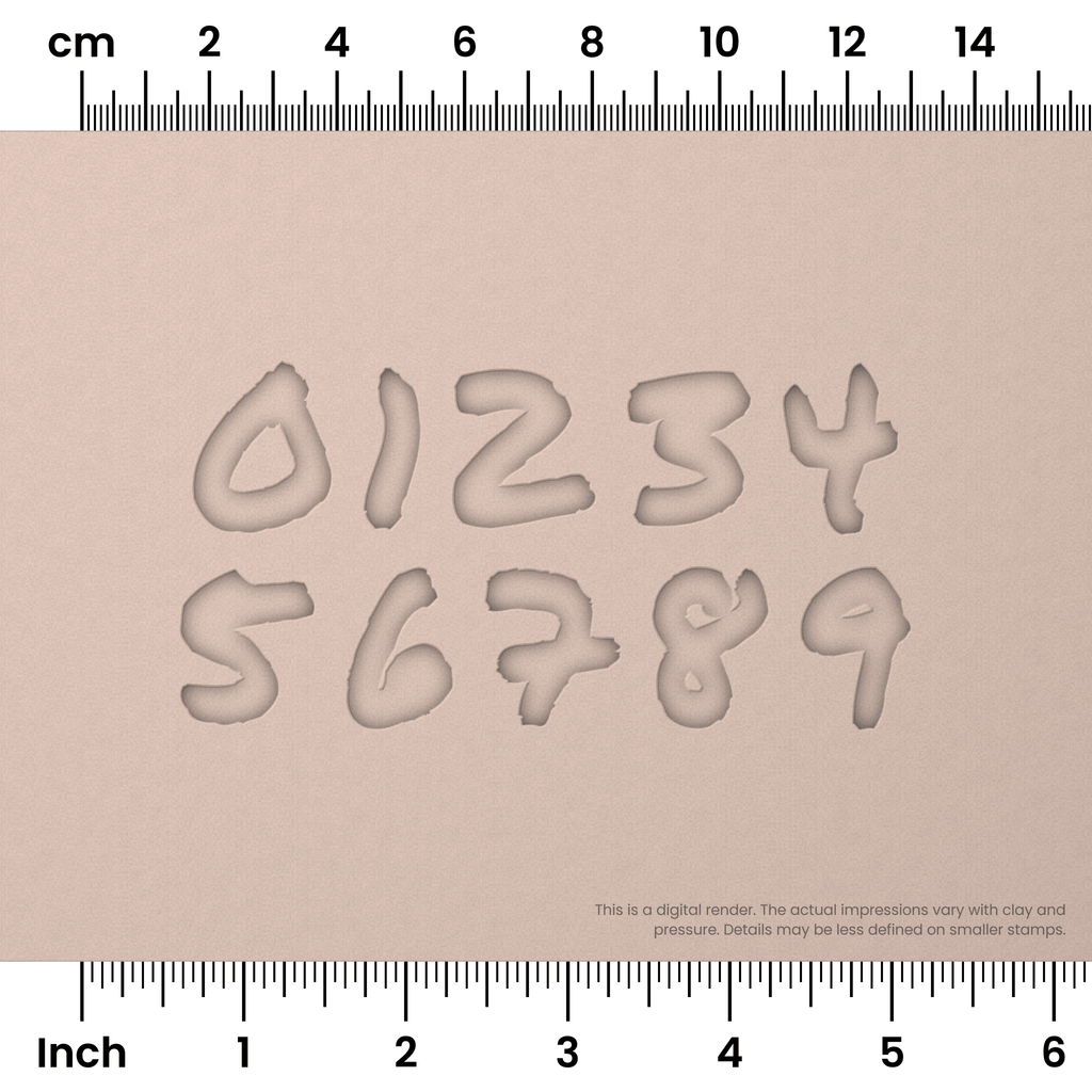 Permanent Marker | Number Stamp Sets