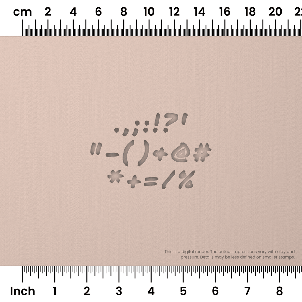 Permanent Marker | Symbol Stamp Sets