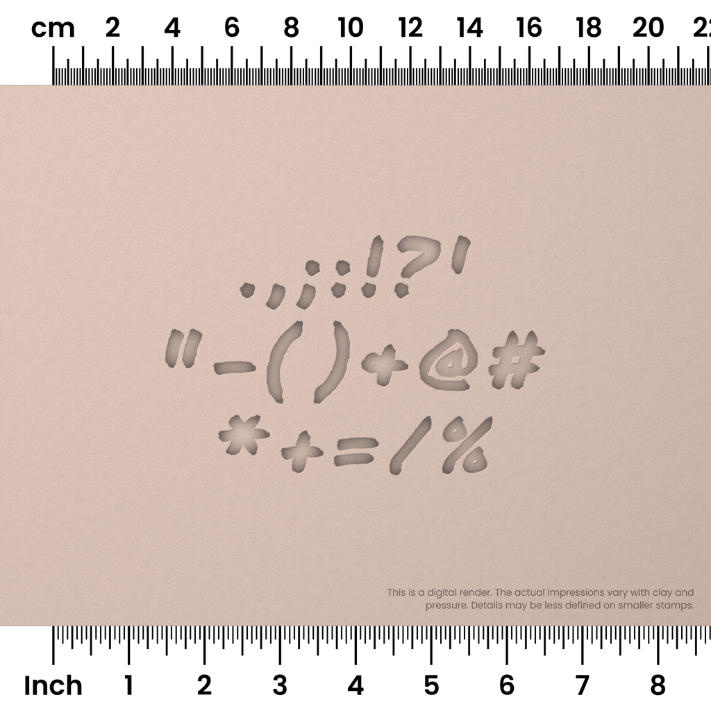 Permanent Marker | Symbol Stamp Sets