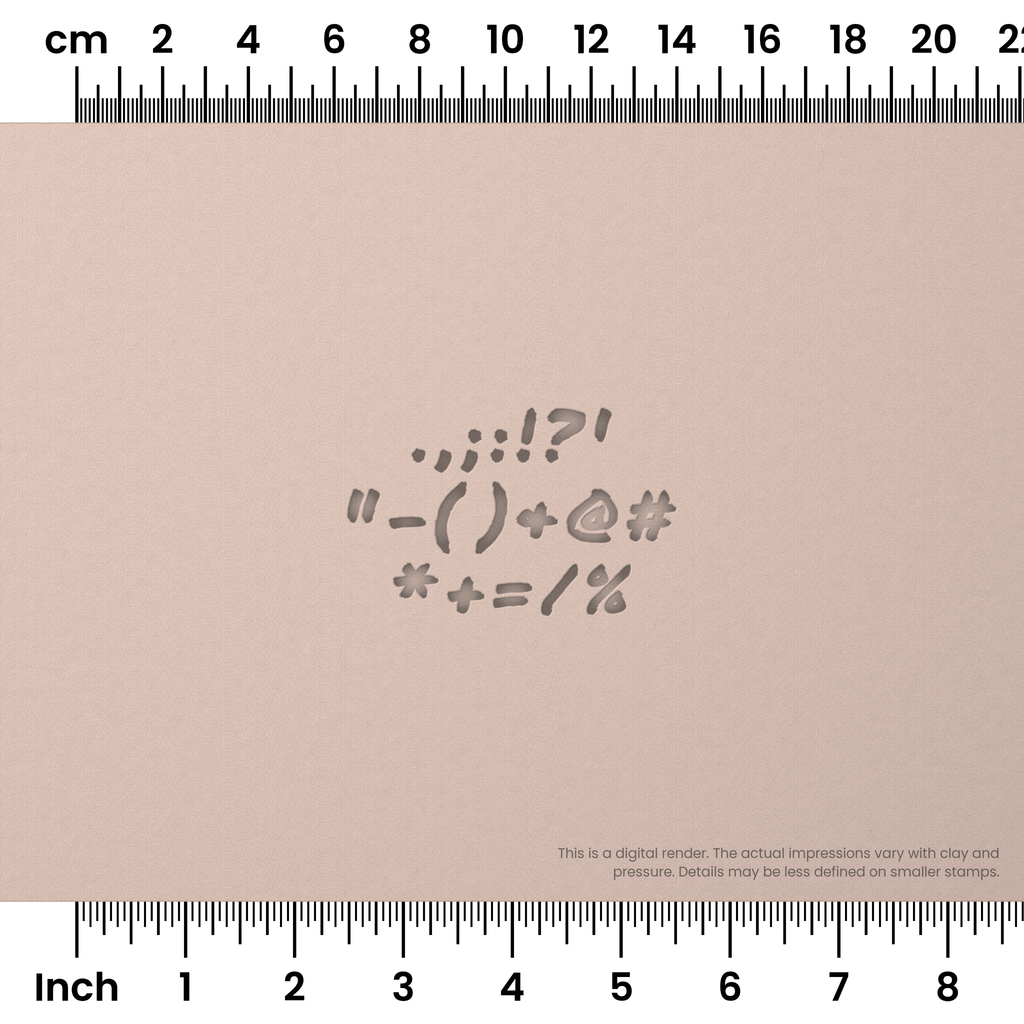 Permanent Marker | Symbol Stamp Sets