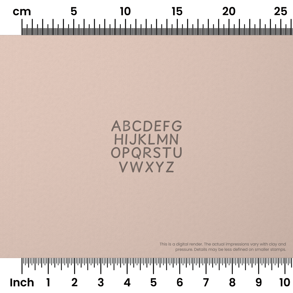 Playpen Sans | All Caps | Alphabet Stamp Sets