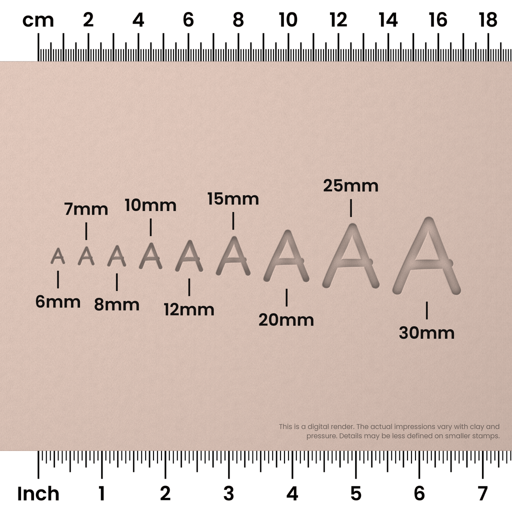 Playpen Sans | All Caps | Alphabet Stamp Sets