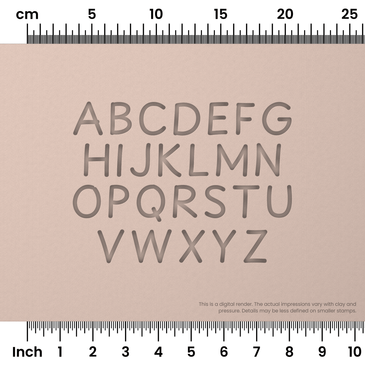 Playpen Sans | All Caps | Alphabet Stamp Sets