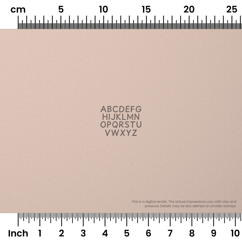 Playpen Sans | All Caps | Alphabet Stamp Sets