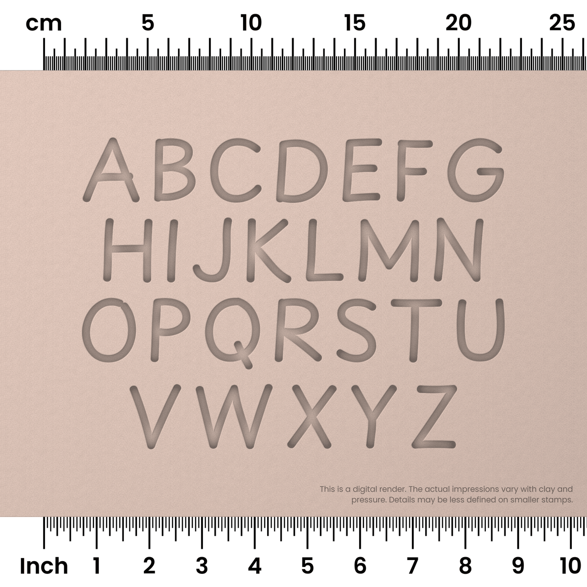 Playpen Sans | All Caps | Alphabet Stamp Sets