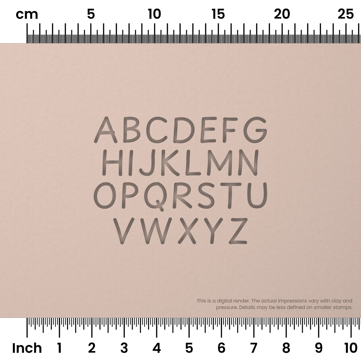 Playpen Sans | All Caps | Alphabet Stamp Sets
