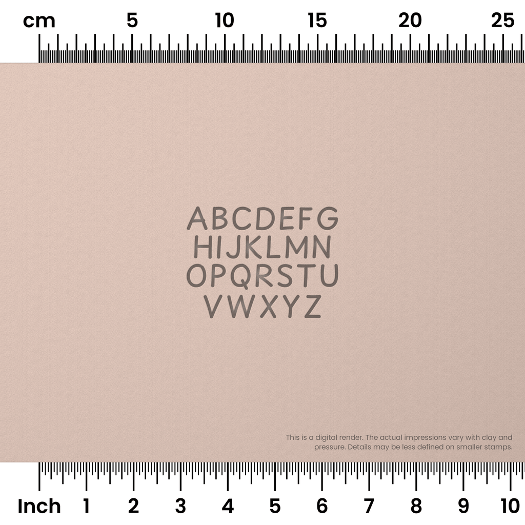 Playpen Sans | All Caps | Alphabet Stamp Sets