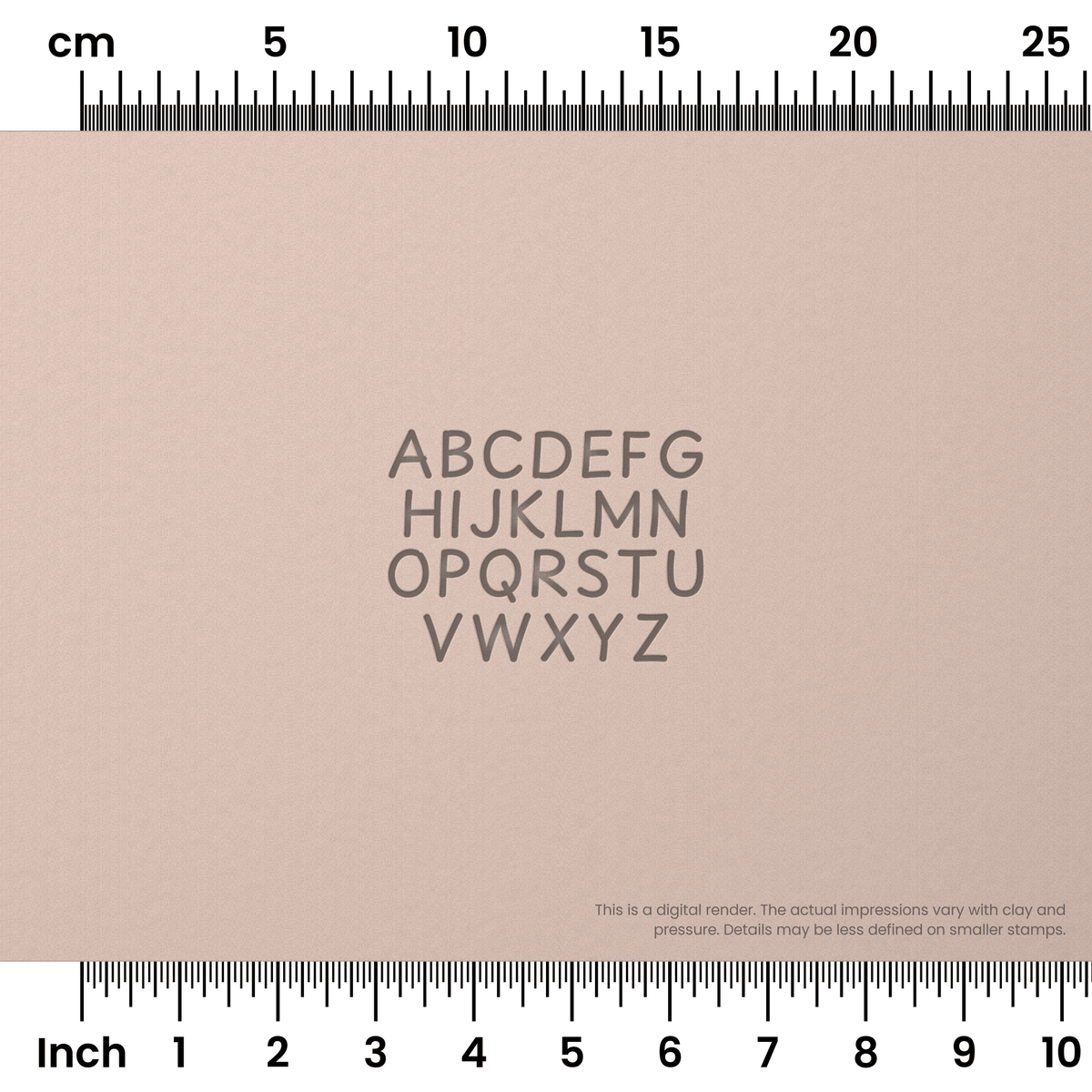 Playpen Sans | All Caps | Alphabet Stamp Sets
