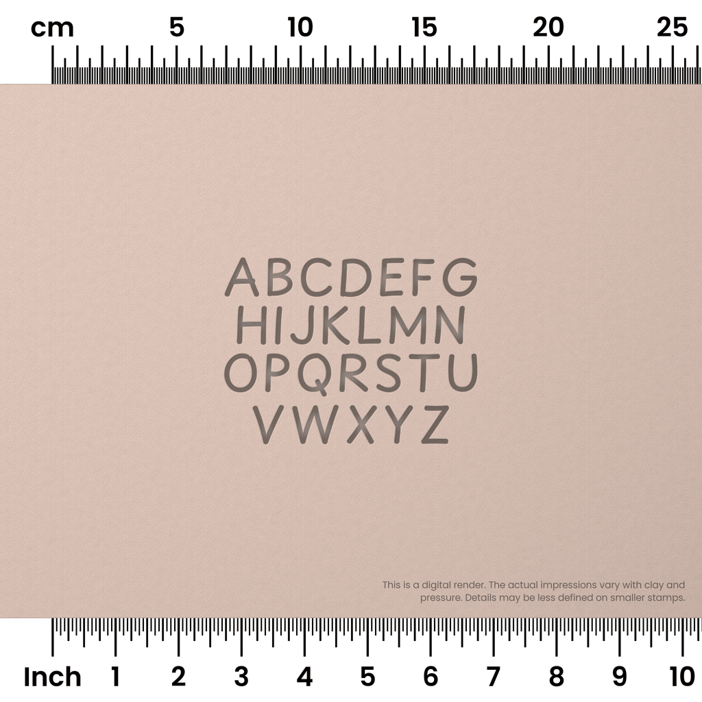 Playpen Sans | All Caps | Alphabet Stamp Sets