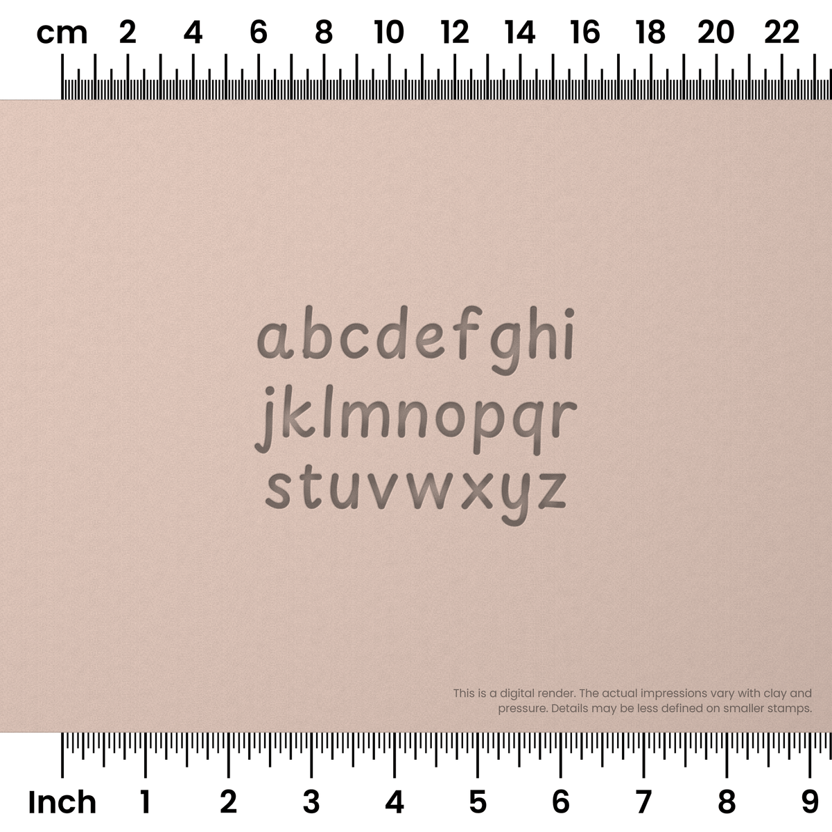 Playpen Sans | Lowercase | Alphabet Stamp Sets