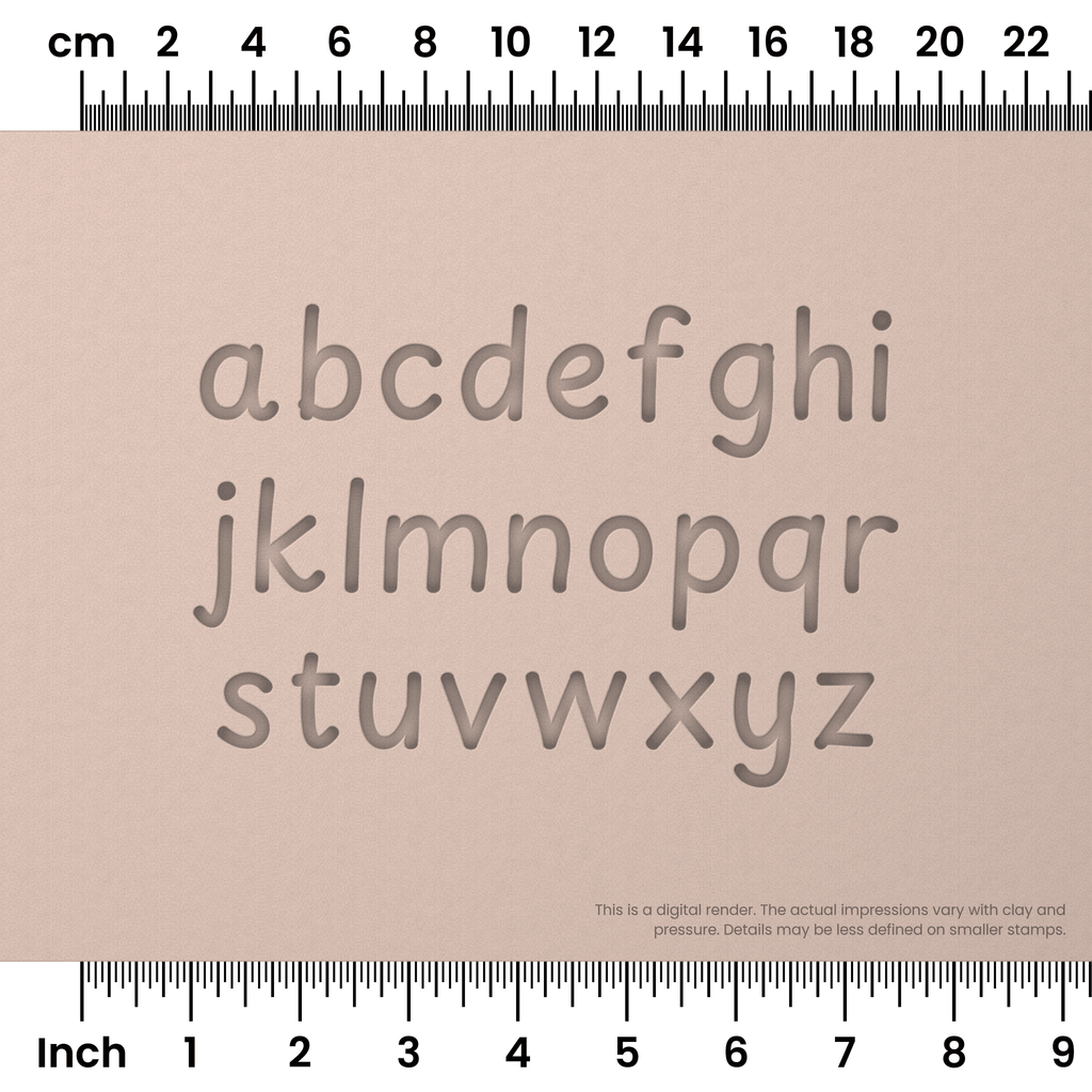 Playpen Sans | Lowercase | Alphabet Stamp Sets