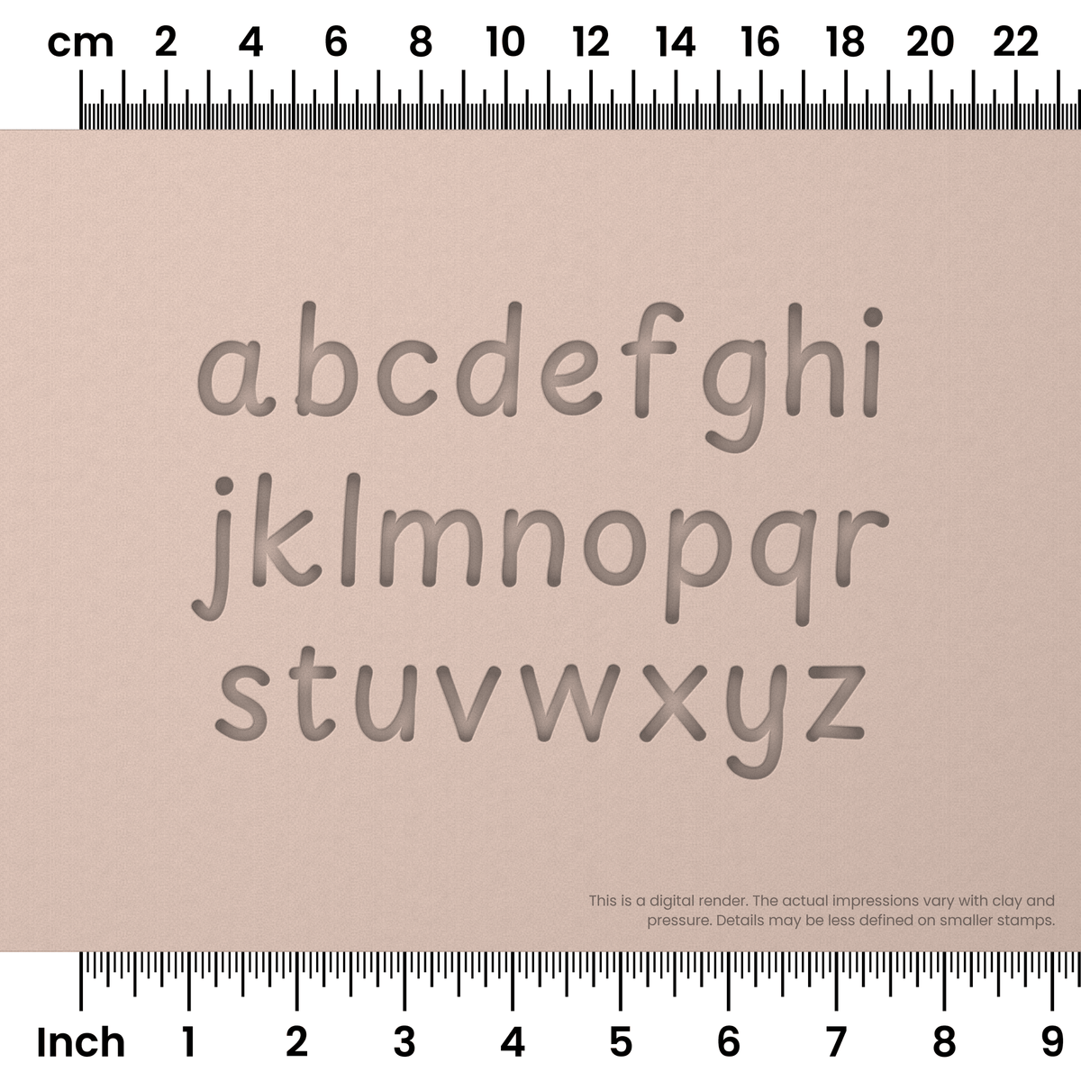 Playpen Sans | Lowercase | Alphabet Stamp Sets