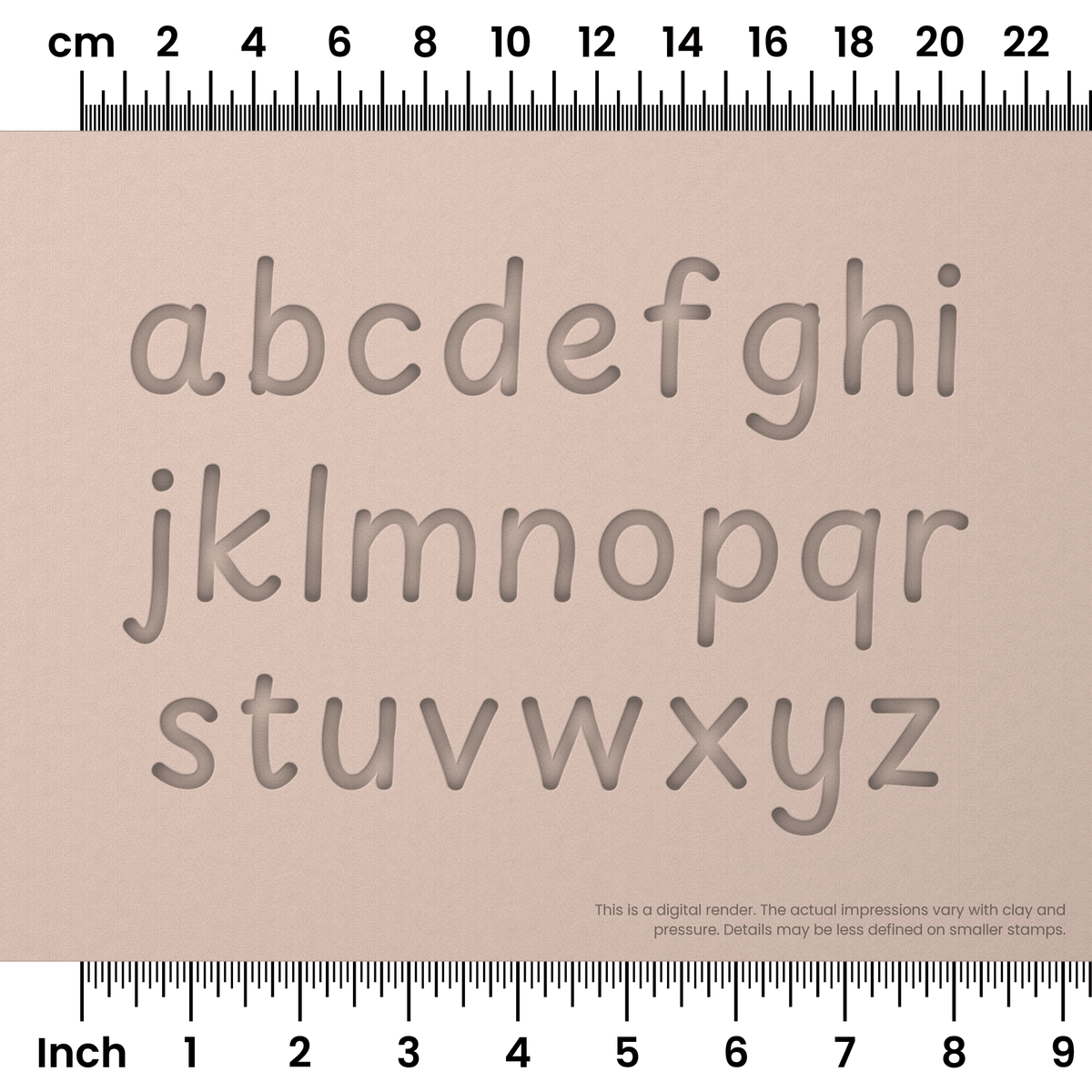 Playpen Sans | Lowercase | Alphabet Stamp Sets