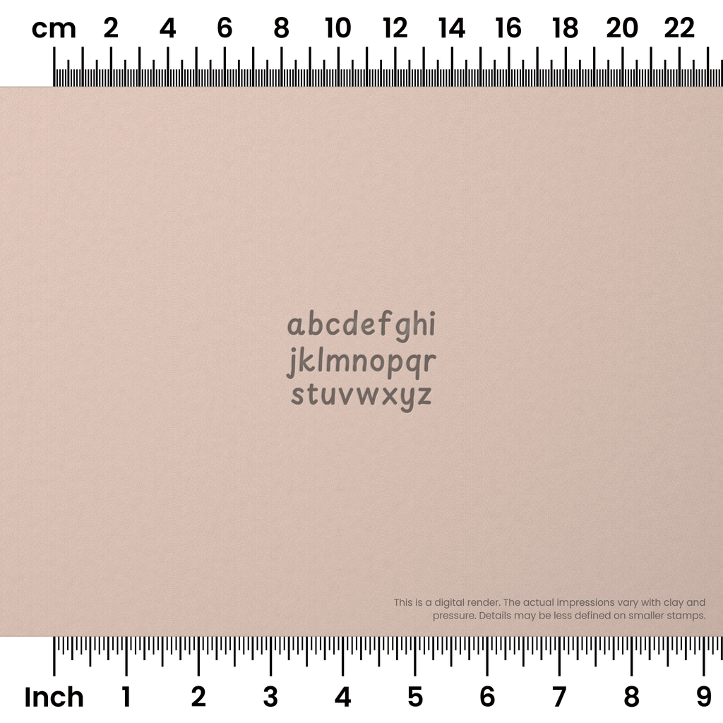 Playpen Sans | Lowercase | Alphabet Stamp Sets