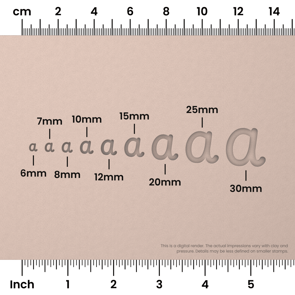 Playpen Sans | Lowercase | Alphabet Stamp Sets