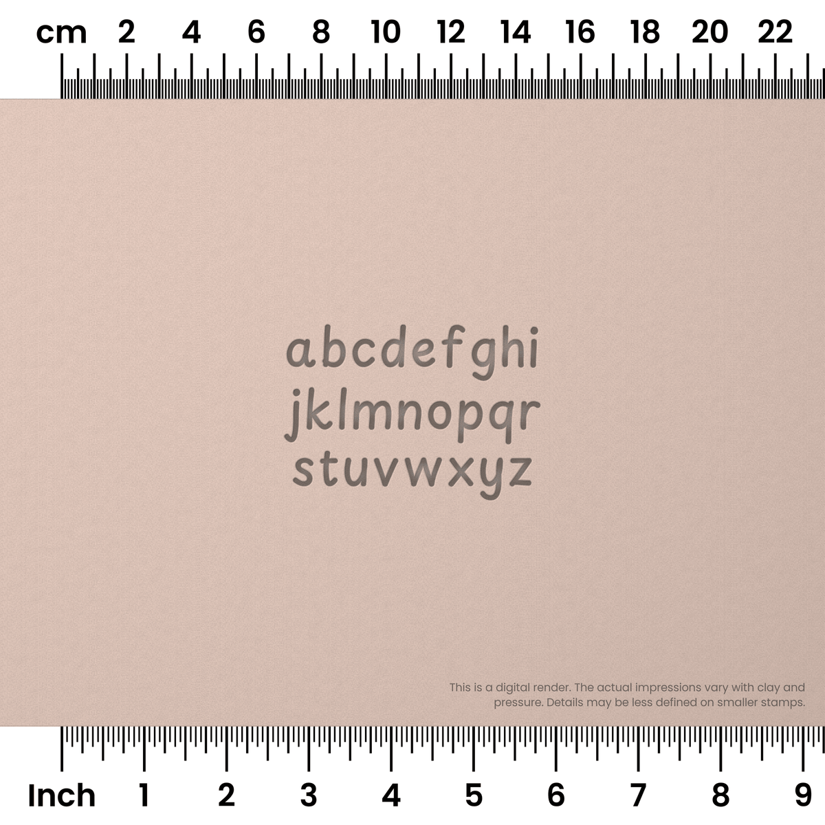 Playpen Sans | Lowercase | Alphabet Stamp Sets