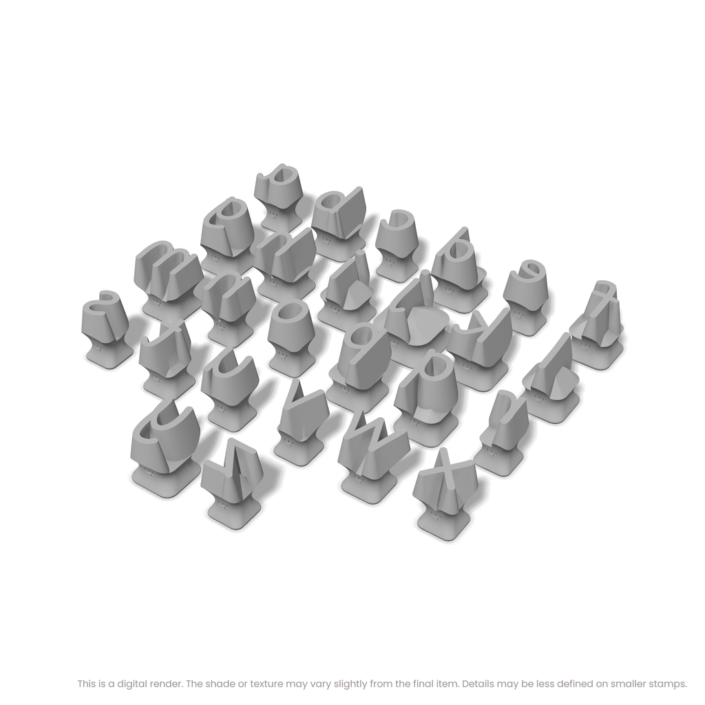 Playpen Sans | Lowercase | Alphabet Stamp Sets