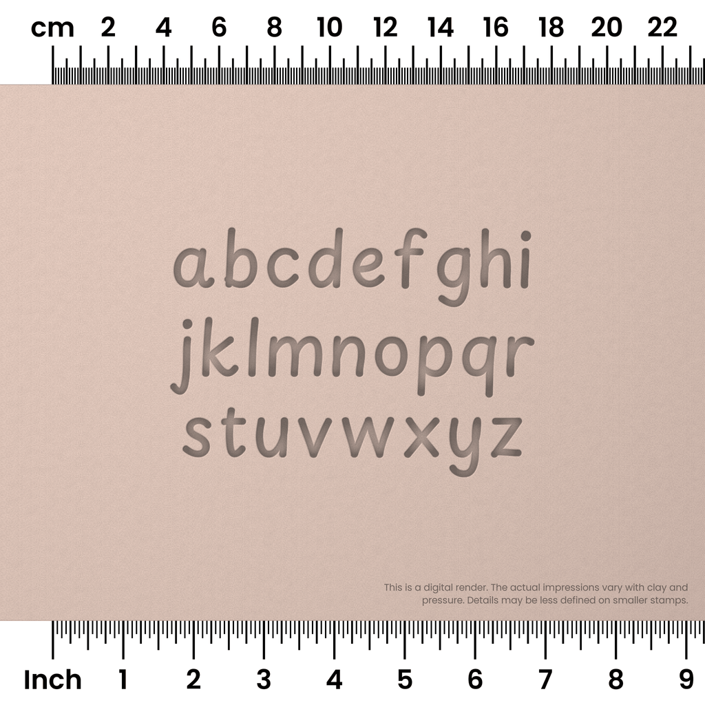 Playpen Sans | Lowercase | Alphabet Stamp Sets