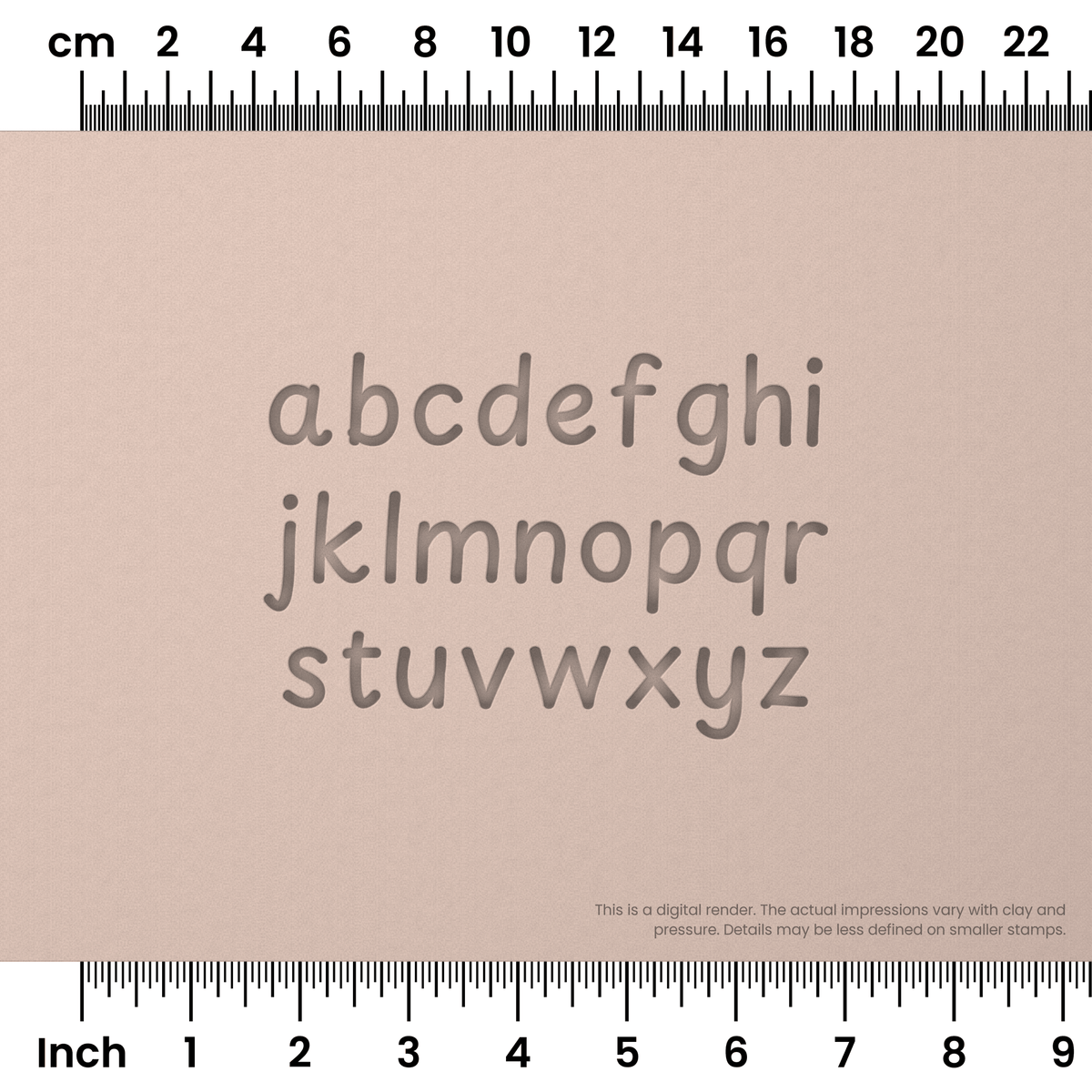 Playpen Sans | Lowercase | Alphabet Stamp Sets