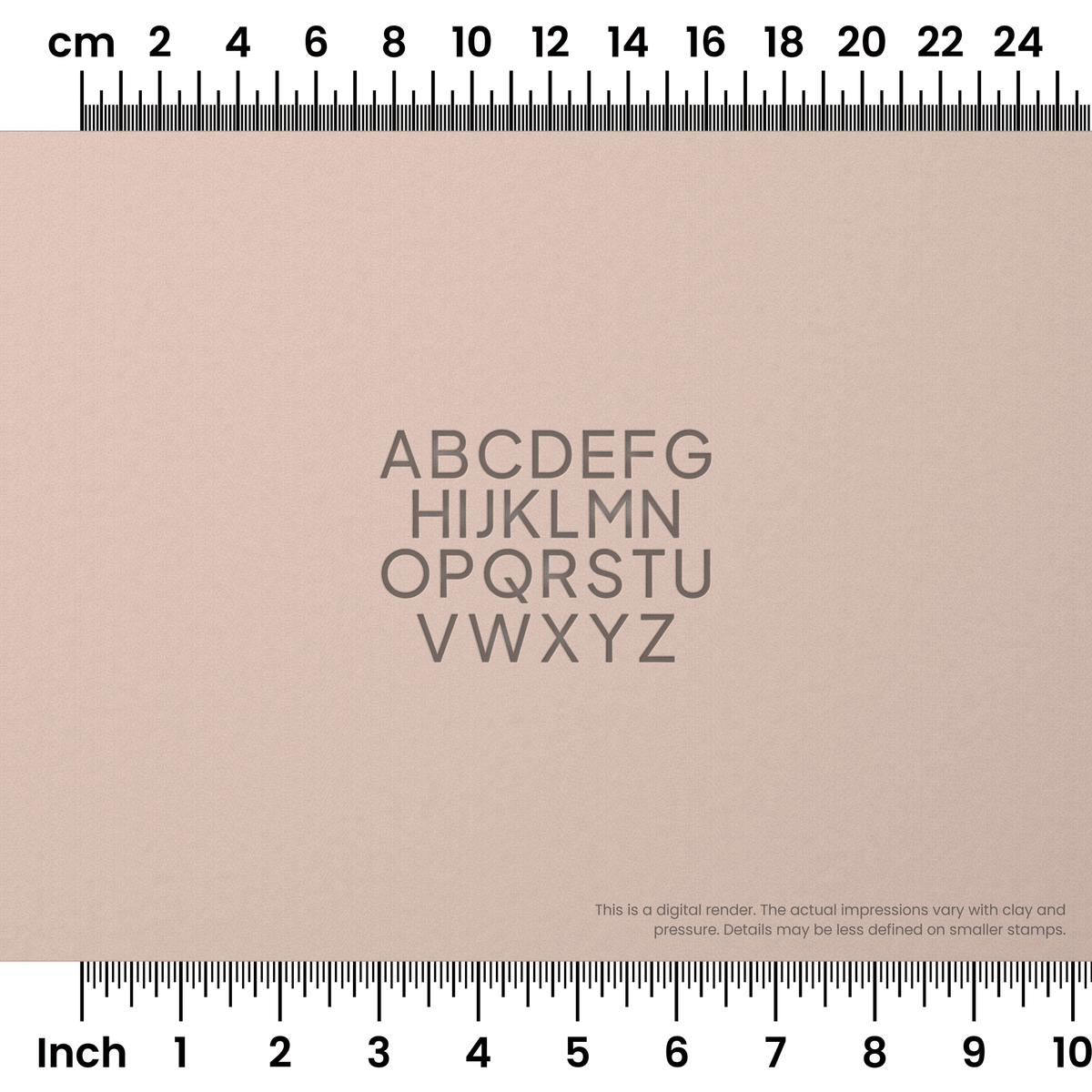 Plus Jakarta Sans | All Caps | Alphabet Stamp Sets