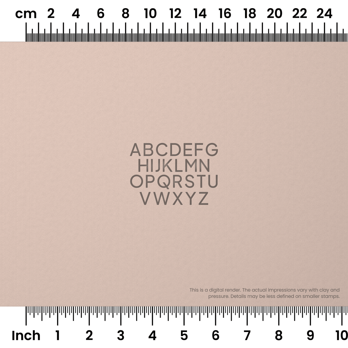 Plus Jakarta Sans | All Caps | Alphabet Stamp Sets