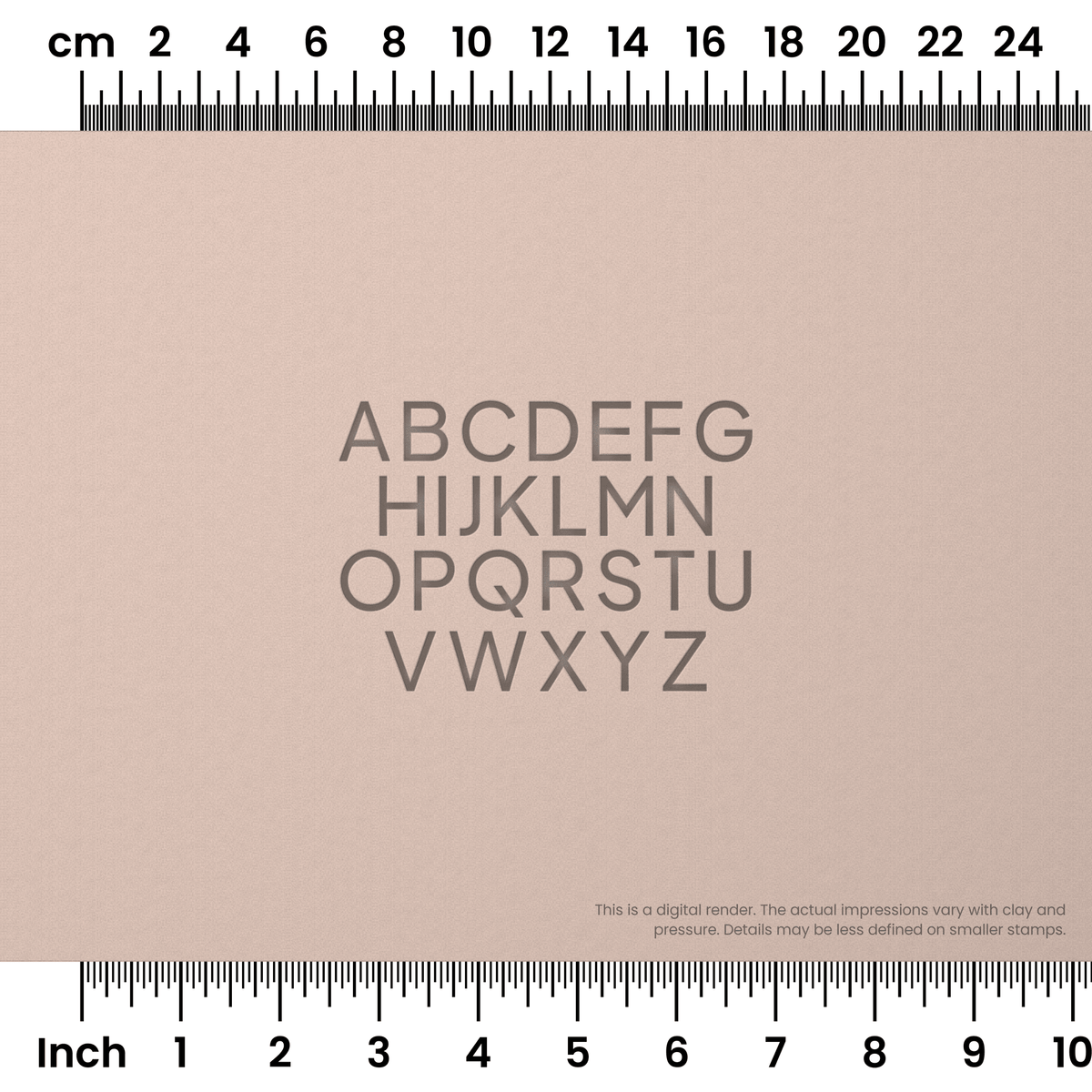Plus Jakarta Sans | All Caps | Alphabet Stamp Sets