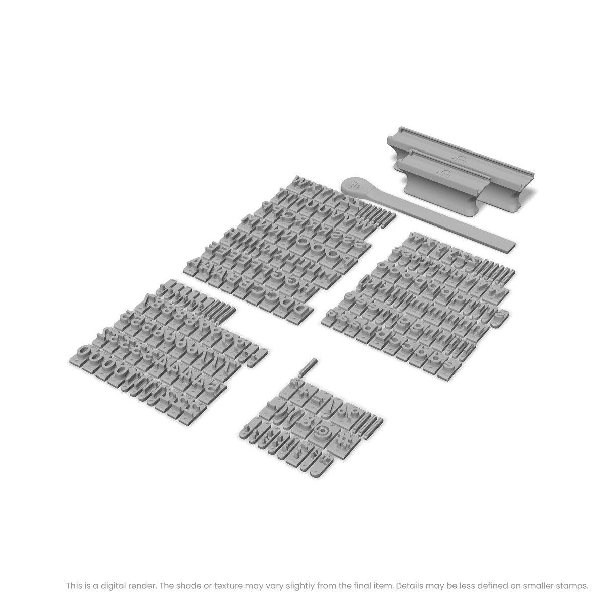 Plus Jakarta Sans | Font Rail Stamp Sets | Letters, Numbers, and Symbols