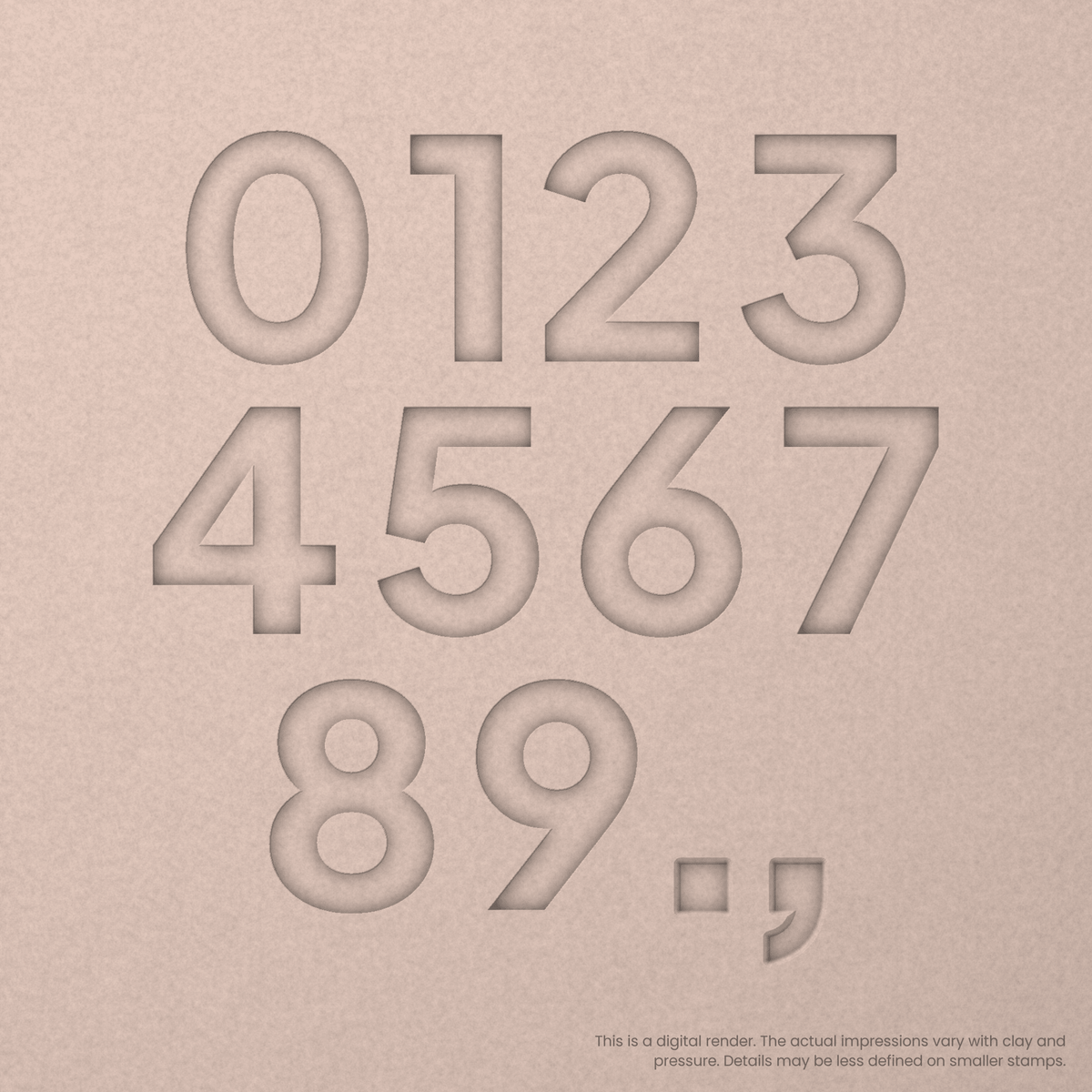 Plus Jakarta Sans | Font Rail Stamp Sets | Letters, Numbers, and Symbols
