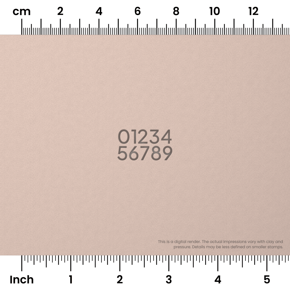 Plus Jakarta Sans | Number Stamp Sets