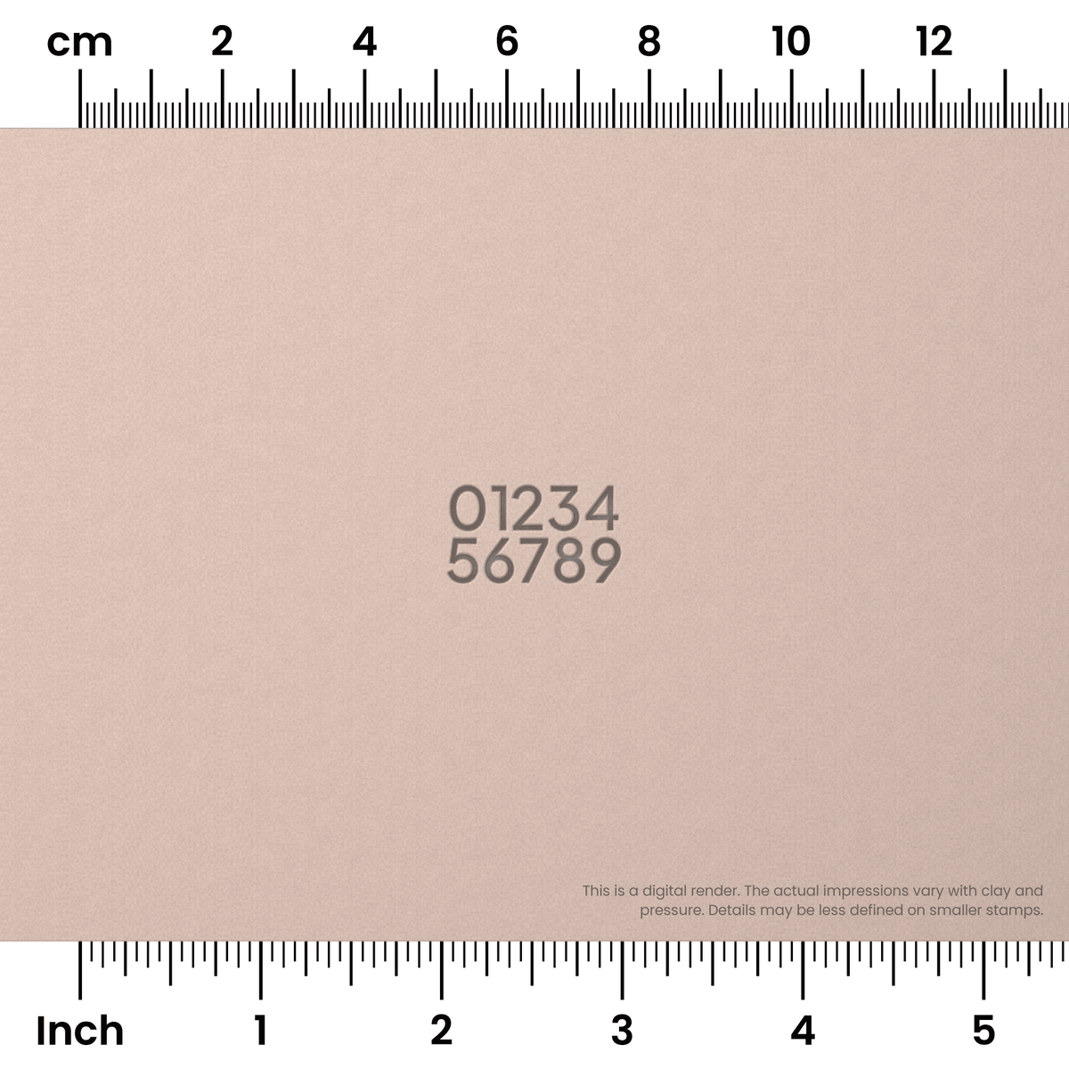 Plus Jakarta Sans | Number Stamp Sets