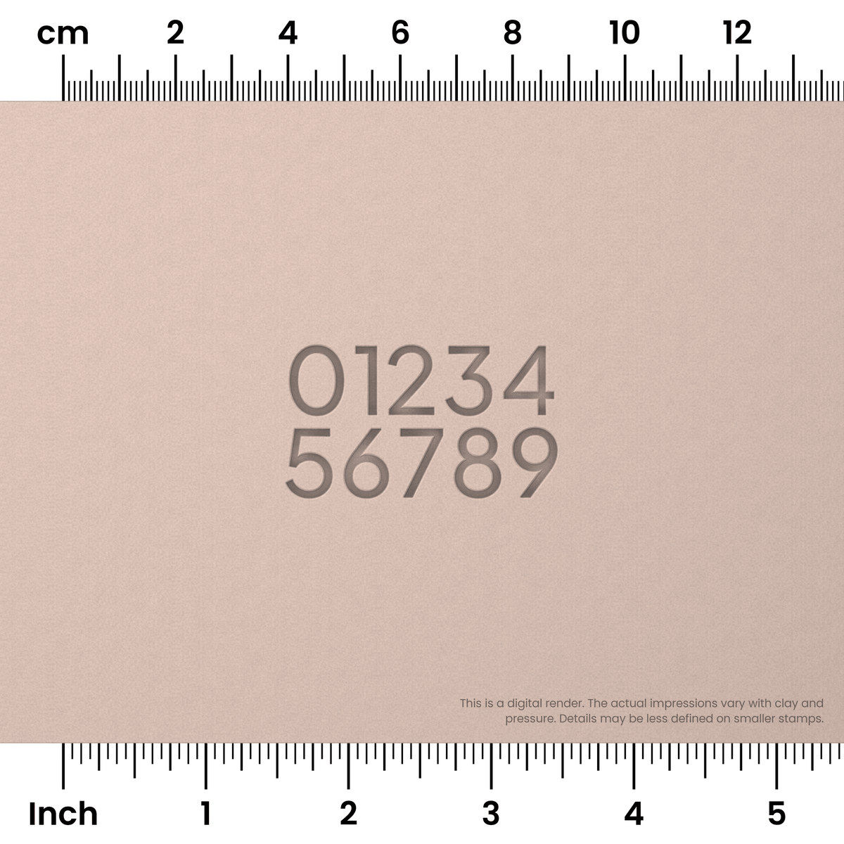 Plus Jakarta Sans | Number Stamp Sets